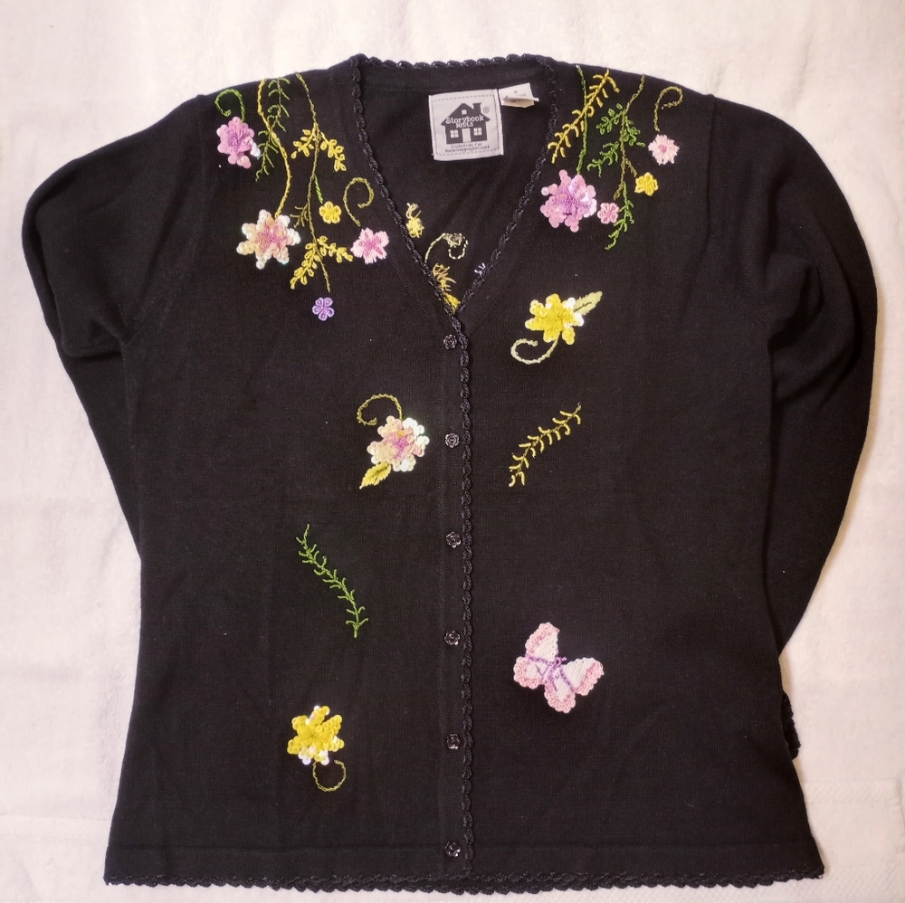 2 pc Set Storybook knits Sweater + tank SMALL